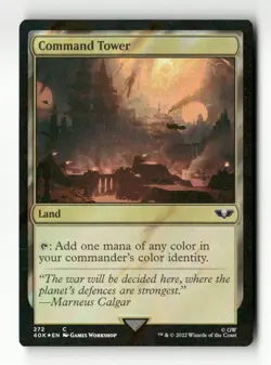 Command Tower (272) (Surge Foil) Universes Beyond: Warhammer 40,000 #272 Common - Image 1