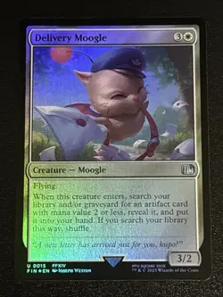 MTG Final Fantasy Delivery Moogle Foil 0015 NM - Image 1