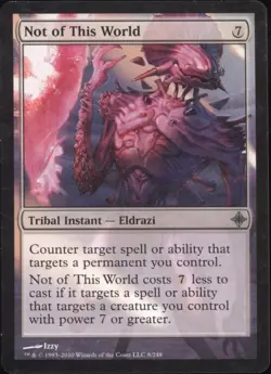 RS | Magic The Gathering MTG English | Not of This World Rise of the Eldrazi LP+ - Image 1
