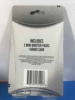 Pokemon -2 Mini Boosters Blister Pack- SUN & MOON Dollar General Unbroken Bonds - Image 2