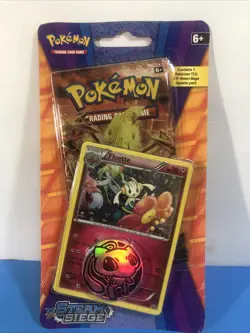 2016 Pokemon Steam Siege XY Blister Coin Booster Pack Floette New Sealed - Image 1