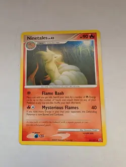 NINETAILES 36/127 - Non-Holo RARE - PLATINUM 2009 - NINTENDO Pokemon Card VLP - Image 1