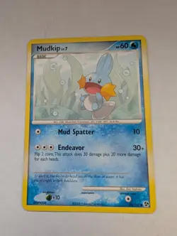 Mudkip 80/106 2008 Great Encounters Pokemon Card TCG Non Holo Common - LP - Image 1