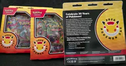 Pokemon Day 2026 30th Anniversary Collection Box - NEW Sealed Boxes. Lot Of 3 - Image 2