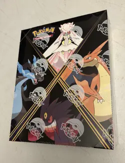 POKEMON TCG 2026 Q1 Mini Portfolio Display Phantasmal Flames Sealed 12 packs - Image 1