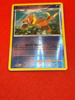 Pokemon Tcg Buizel 72/130 Diamond and Pearl Reverse Holo - Image 2