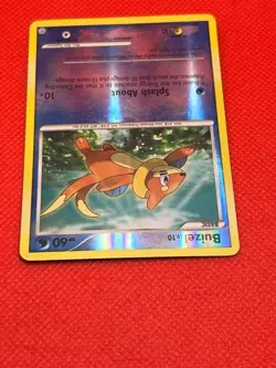 Pokemon Tcg Buizel 72/130 Diamond and Pearl Reverse Holo - Image 3