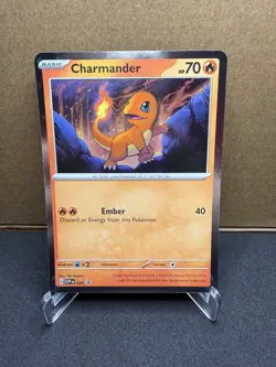 Charmander Cosmos Holo Black Star Promo - SVP047 - Scarlet & Violet Pokemon 2023 - Image 1