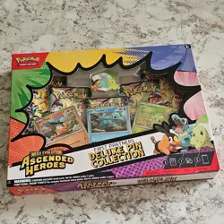 Pokemon TCG Mega Evolution Ascended Heroes First Partners Deluxe Pin Box 6+ EN - Image 2