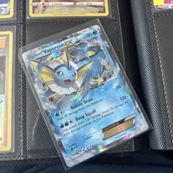 Pokemon Card Vaporeon EX 24/83 Ultra Rare Generations Near Mint - Image 1