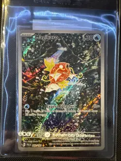 Magikarp 203/193 Paldea Evolved Illustration Rare Full Art Holo - Image 2
