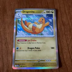 Dragonite 149/165 Sv: Scarlet & Violet 151 Holo Pokemon TCG - Image 1