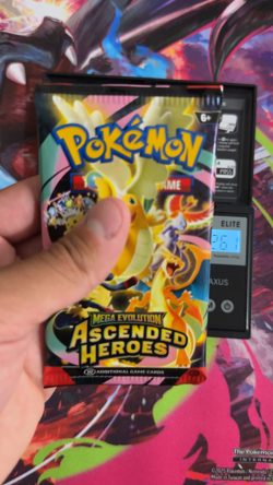 (VERY HEAVY)🔥 22.61g Pokemon TCG Ascended Heroes Booster Pack Sealed Brand New - Image 2