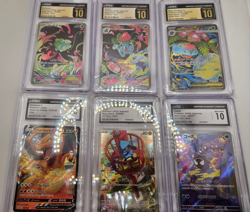 Pokemon Slab Lot 6 Bulbasaur, Ivysaur, Venusaur, Charizard, Riolu, Gastly - Image 1