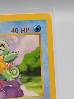 Pokemon Squirtle 63/102 Base Set Shadowless 40 HP Common WOTC 1999 Unlimited - Image 3