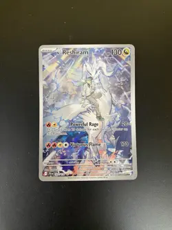 N's Reshiram Sv09: Journey Together 167/159 Illustration Rare Holo Eng - Image 1