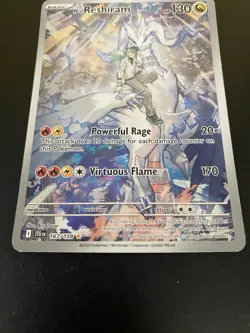 N's Reshiram Sv09: Journey Together 167/159 Illustration Rare Holo Eng - Image 2