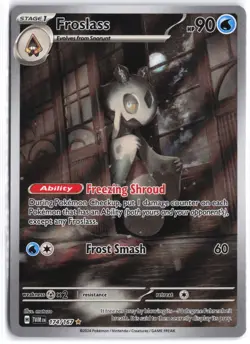 Froslass 174/167 Illustration Rare Twilight Masquerade Pokemon NM - Image 1