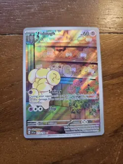 Pokemon Fidough Illustration Rare Holo 213/198 SV01 Scarlet & Violet Base Set - Image 2