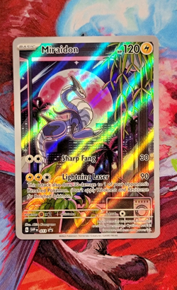 Pokemon TCG Miraidon SVP 013 Scarlet & Violet Promo Holo – Pack Fresh NM - Image 1