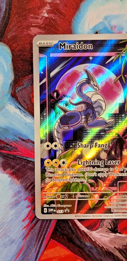 Pokemon TCG Miraidon SVP 013 Scarlet & Violet Promo Holo – Pack Fresh NM - Image 3