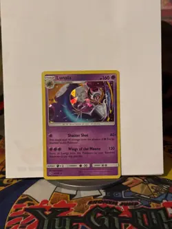 Lunala - 61/145 Cracked Ice Holo Deck Exclusives 061/145 NM Pokemon Fast Ship - Image 1