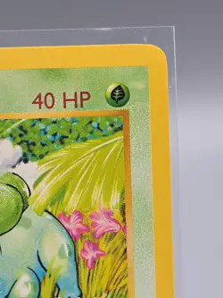 Pokemon Bulbasaur 44/102 Base Set Shadowless Common 40 HP WOTC English 1999 - Image 3