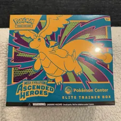 Pokemon Center Exclusive Mega Evolution Ascended Heroes Elite Trainer Box - Image 1