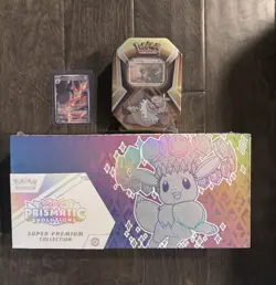 Pokemon TCG Scarlet & Violet Prismatic Evolutions Super Premium Collection SPC ! - Image 1