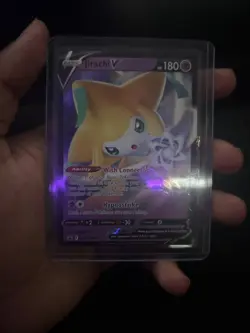 Pokemon Jirachi V Promo Full Art Holo SWSH Promo SWSH299 Basic 180HP - Image 1