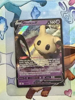 Mimikyu V - (Swsh05: Battle Styles) 062/163 Ultra Rare Holo Pokemon TCG - Image 3