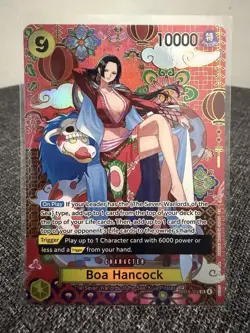 Bandai One Piece Boa Hancock OP14-112 The Azure Sea's Seven SP SR Alt Art Foil - Image 1