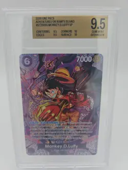2026 ONE PIECE ADVENTURE ON KAMI'S ISLAND MONKEY.D.LUFFY SP BGS Gem 9.5 - Image 1