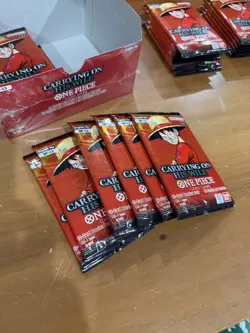 One Piece TCG OP-13 Carrying On His Will Booster Box, 6 Packs. [Set 1] - Image 4