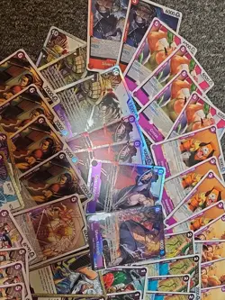 One Piece Custom Gol.D.Roger OP-13 King Of The Pirates! Deck Many SRs & SEC! - Image 4