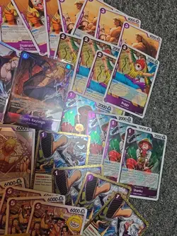 One Piece Custom Gol.D.Roger OP-13 King Of The Pirates! Deck Many SRs & SEC! - Image 5