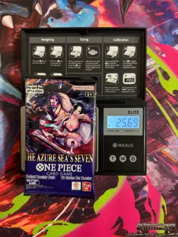 (VERY HEAVY)🔥 25.69g One Piece OP14 The Azure Sea's Seven Booster Pack SEALED - Image 1