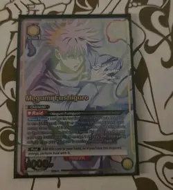Union Arena TCG Megumi Fushiguro SR** UE03BT/JJK-1-022 Super Rare 2 Two Star - Image 1