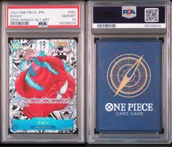 Buggy R Comic Parallel SP OP09 051 PSA10 One Piece Rare Card Collector - Image 1