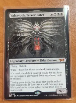 Magic MTG Valgavoth, Terror Eater DSK 0120 Regular Mythic - NM condition - Image 1