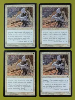 Soltari Foot Soldier x4 Tempest 4x Playset Magic the Gathering MTG - Image 1