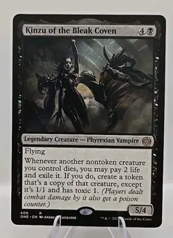Kinzu of the Bleak Coven MTG Phyrexia: All Will Be One Regular - Image 1