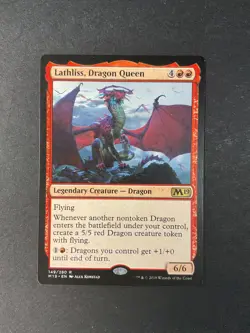 Lathliss, Dragon Queen - Core Set 2019 - Magic the Gathering - MTG - Image 1