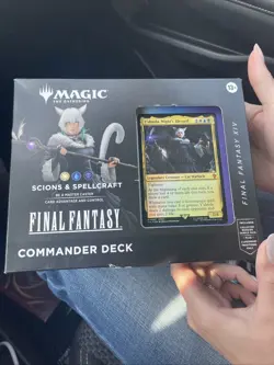 MTG Final Fantasy Scions Spellcraft Commander Deck Sealed And New - Image 1