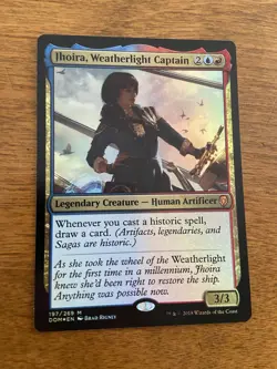 Jhoira, Weatherlight Captain -Foil Light Play MTG Dominaria - Image 1