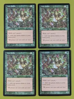 Vine Trellis x4 Mercadian Masques 4x Playset Magic the Gathering MTG - Image 1