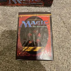 MTG Magic 4th Edition Alternate Starter Deck *Sealed* WOTC 1995 USPCC 742818061001 - Image 1