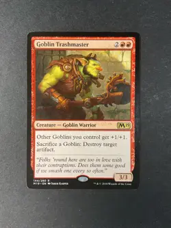 Goblin Trashmaster - Core Set 2019 - Magic the Gathering - MTG - Image 1