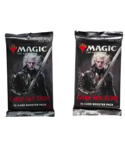2 NEW MTG MAGIC THE GATHERING CORE 2020 15 CARD BOOSTER PACK SEALED - Image 1