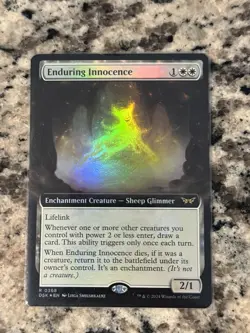 Enduring Innocence - Foil Extended Art DSK NM MTG - Image 1